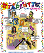 starlettes working out in a gym